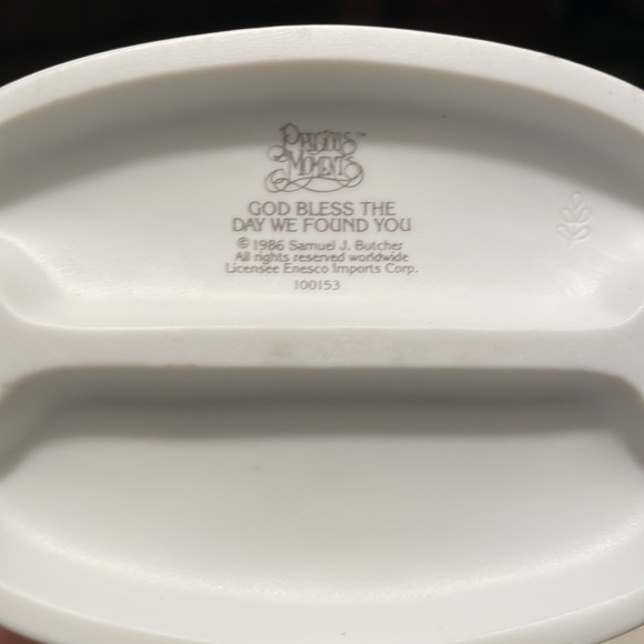 Precious Moments ‘God Bless the Day We Found You” 1986 #100145. Collectible - Picture 7 of 7